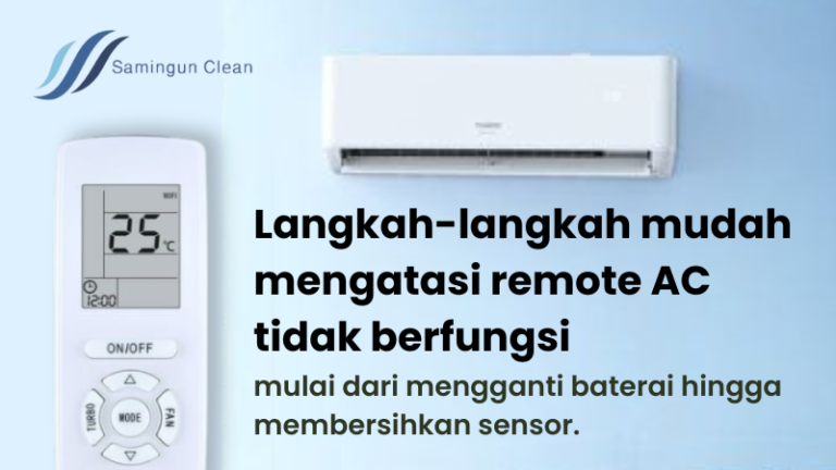 langkah mudah mengatasi remote ac tidak berfungsi