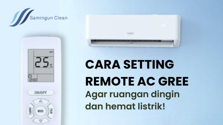 cara setting remote ac gree agar ruangan cepat dingin